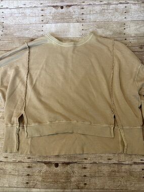 We The Free Sand/Tan Crewneck Sweatshirt